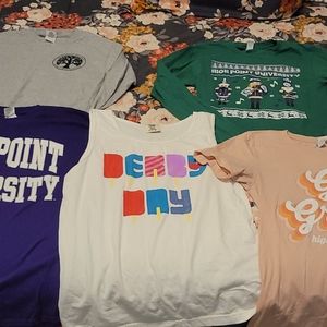 5 high point university t-shirts